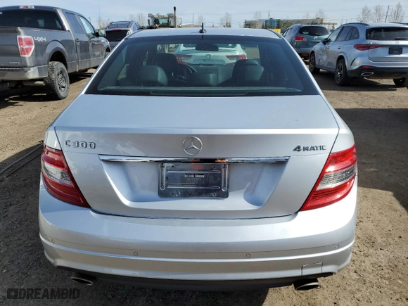 2011 Mercedes-Benz C-Class C 300 Sport with VIN WDDGF8BB3BF598262, listed as a Copart auction lot 53338155 with 173,874 mi miles and Clean Title. Bid and sale history available at carsss.com. Image 6.