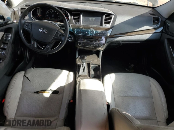 2014 Kia Cadenza Premium z VIN KNALN4D77E5133228, wystawiony jako Copart lot #51340065 z przebiegiem 195 454 mil mil oraz Szkoda całkowita • Salvage title. Historia ofert i sprzedaży dostępna na DreamBid. Obrazek 8.