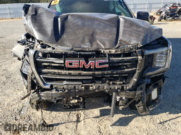 2022 GMC Yukon SLT with VIN 1GKS2BKD0NR115087, listed as a Copart auction lot 64805714 with 43,977 mi miles and Salvage Title. Bid and sale history available at carsss.com. Image 13.