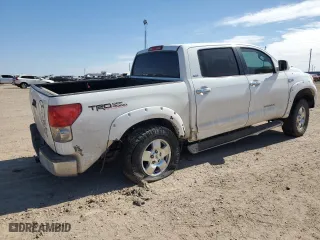 2007 Toyota Tundra SR5 with VIN 5TFEV54157X028062, listed as a Copart auction lot 46242205 with 215,990 mi miles and Salvage Title. Bid and sale history available at carsss.com. Image 3.