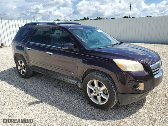 2008 Saturn Outlook XR with VIN 5GZER33738J307138, listed as a Copart auction lot 72148844 with 189,173 mi miles and Salvage Title. Bid and sale history available at carsss.com. Image 4.