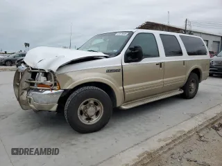2000 Ford Excursion Limited z VIN 1FMNU42F8YEC73216, wystawiony jako Copart lot #41578035 z przebiegiem 238 344 mil mil oraz Szkoda całkowita • Salvage title. Historia ofert i sprzedaży dostępna na DreamBid. Obrazek 1.