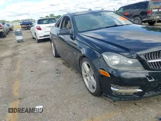 2012 Mercedes-Benz C 250 with VIN WDDGJ4HB0CF755536, listed as a Copart auction lot 58962955 with 117,349 mi miles and Salvage title. Bid and sale history available at DreamBid. Image 13.