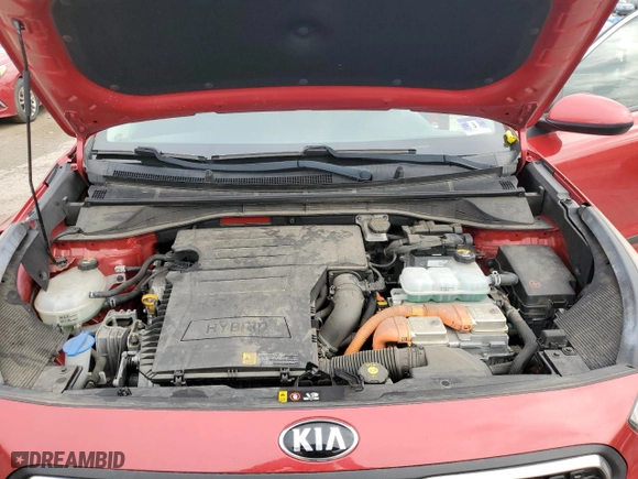 2019 Kia Niro LX with VIN KNDCB3LC7K5219154, listed as a Copart auction lot 53919985 with 76,401 mi miles and Clean Title. Bid and sale history available at carsss.com. Image 12.