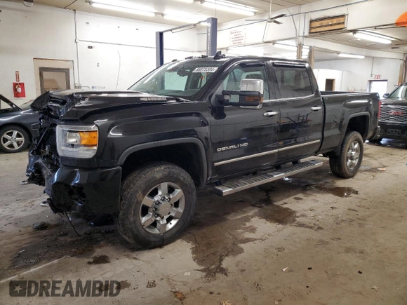2019 GMC Sierra 3500HD Denali z VIN 1GT42WEYXKF230044, wystawiony jako Copart lot #86875304 z przebiegiem 62 704 mil mil oraz Szkoda całkowita • Salvage title. Historia ofert i sprzedaży dostępna na DreamBid. Obrazek 1.