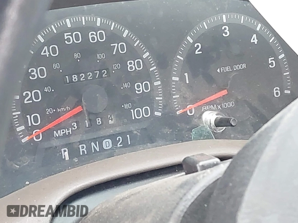 1998 Ford F-150 with VIN 1FTZX18W4WNB04665, listed as a IAAI auction lot 41255136 with 182,272 mi miles and . Bid and sale history available at DreamBid. Image 7.