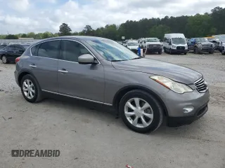 2010 Infiniti EX Journey with VIN JN1AJ0HP0AM701038, listed as a Copart auction lot 51952025 with 157,437 mi miles and Salvage title. Bid and sale history available at DreamBid. Image 4.
