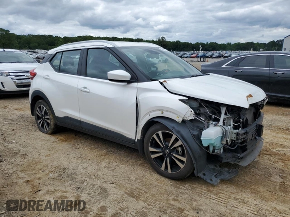 2020 Nissan Kicks SV with VIN 3N1CP5CV6LL546129, listed as a Copart auction lot 58555745 with 65,440 mi miles and Clean title. Bid and sale history available at DreamBid. Image 4.