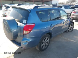 2008 Toyota RAV4 Ltd with VIN JTMZK31V585016495, listed as a IAAI auction lot 41729731 with 167,850 mi miles. Bid and sale history available at carsss.com. Image 4.