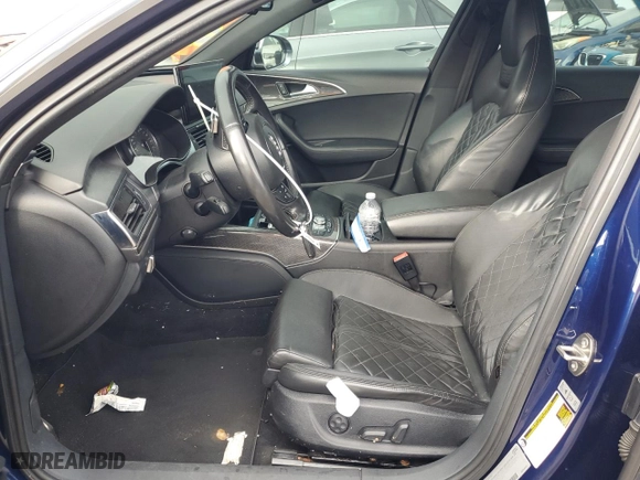 2014 Audi S6 Prestige with VIN WAUF2AFC3EN004451, listed as a Copart auction lot 76411334 with 0 mi miles and Salvage Title. Bid and sale history available at carsss.com. Image 7.