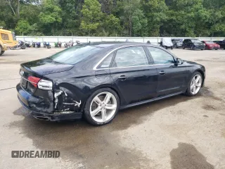 2018 Audi A8 z VIN WAU44AFD5JN000616, wystawiony jako Copart lot #71856744 z przebiegiem 97 393 mil mil oraz Szkoda całkowita • Salvage title. Historia ofert i sprzedaży dostępna na DreamBid. Obrazek 3.