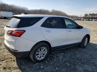 2019 Chevrolet Equinox LS with VIN 2GNAXHEV6K6152806, listed as a Copart auction lot 46616695 with 62,982 mi miles and Salvage Title. Bid and sale history available at carsss.com. Image 3.