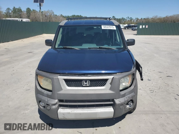 2003 Honda Element EX with VIN 5J6YH18593L009245, listed as a Copart auction lot 50522915 with 204,749 mi miles and Salvage Title. Bid and sale history available at DreamBid. Image 5.