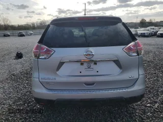 2016 Nissan Rogue SV with VIN 5N1AT2MT7GC813769, listed as a Copart auction lot 49674465 with 130,693 mi miles and Salvage Title. Bid and sale history available at carsss.com. Image 6.