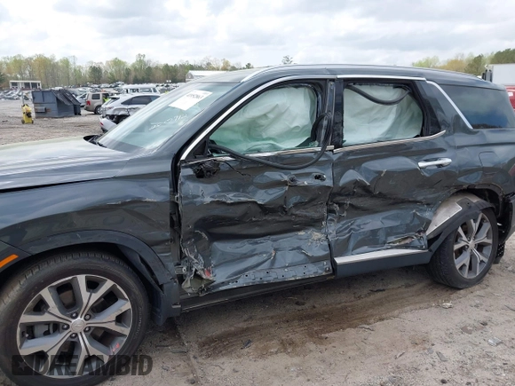 2020 Hyundai Palisade SEL z VIN KM8R34HE7LU100448, wystawiony jako IAAI lot #41952863 z przebiegiem 68 798 mil mil oraz . Historia ofert i sprzedaży dostępna na DreamBid. Obrazek 6.