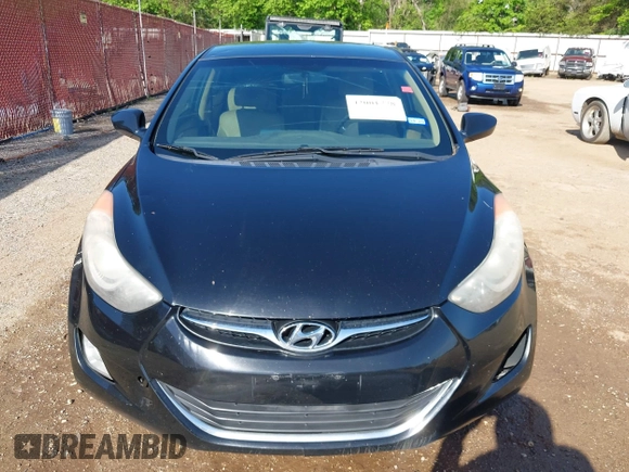 2012 Hyundai Elantra Limited with VIN KMHDH4AE4CU288433, listed as a IAAI auction lot 42001778 with 251,858 mi miles. Bid and sale history available at carsss.com. Image 6.