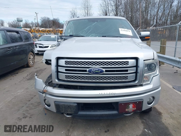 2014 Ford F-150 XL with VIN 1FTFW1ET8EFC07807, listed as a IAAI auction lot 41460079 with 1 mi miles. Bid and sale history available at carsss.com. Image 12.