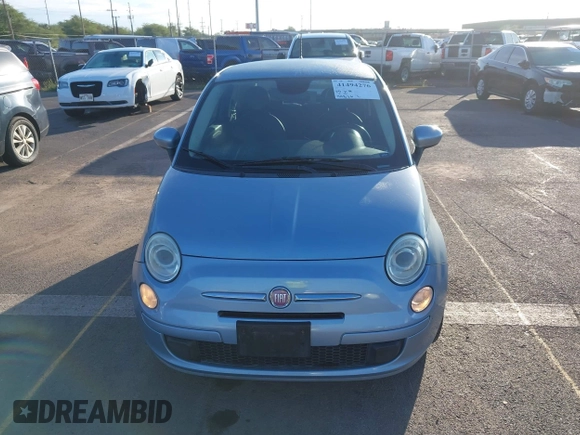 2015 FIAT 500 Pop with VIN 3C3CFFAR3FT556105, listed as a IAAI auction lot 41494276 with 94,826 mi miles. Bid and sale history available at carsss.com. Image 12.