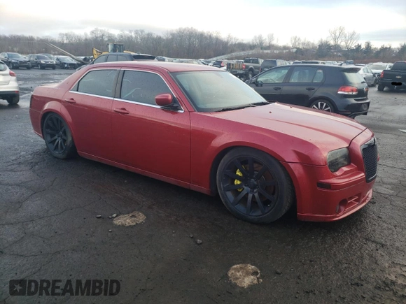 2007 Chrysler 300 C SRT8 with VIN 2C3LA73W27H869213, listed as a Copart auction lot 81090364 with 0 mi miles and Clean Title. Bid and sale history available at carsss.com. Image 4.