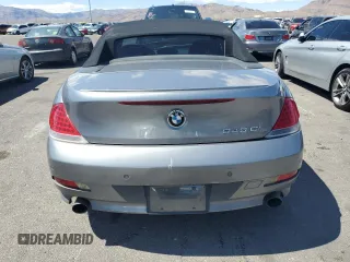 2004 BMW 6 Series 645Ci z VIN WBAEK73424B260298, wystawiony jako Copart lot #56266565 z przebiegiem 139 070 mil mil oraz Tytuł czysty. Historia ofert i sprzedaży dostępna na DreamBid. Obrazek 6.