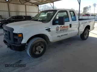 2008 Ford F-250 XL with VIN 1FTNX205X8ED56737, listed as a Copart auction lot 47093715 with 362,048 mi miles and Salvage title. Bid and sale history available at DreamBid. Image 1.