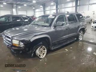 2003 Dodge Durango SLT Plus z VIN 1D4HS58N93F507834, wystawiony jako Copart lot #44948525 z przebiegiem 214 267 mil mil oraz Szkoda całkowita • Salvage title. Historia ofert i sprzedaży dostępna na DreamBid. Obrazek 1.