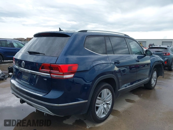 2019 Volkswagen Atlas SEL with VIN 1V2ER2CA9KC604299, listed as a IAAI auction lot 42472488 with 62,257 mi miles and . Bid and sale history available at DreamBid. Image 4.