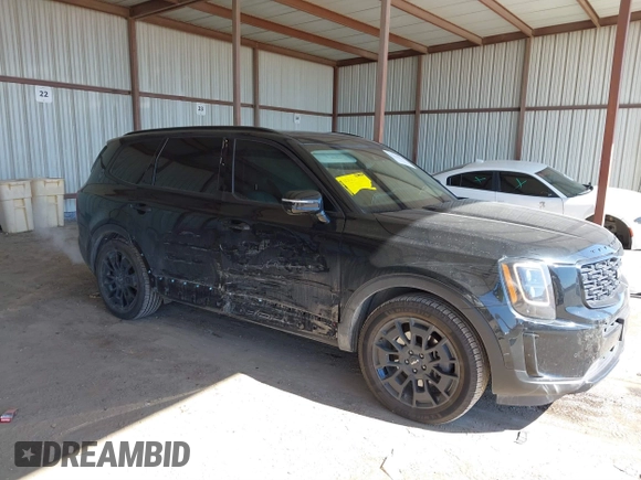2022 Kia Telluride SX with VIN 5XYP5DHC8NG247726, listed as a IAAI auction lot 41634676 with 63,024 mi miles and . Bid and sale history available at carsss.com. Image 6.