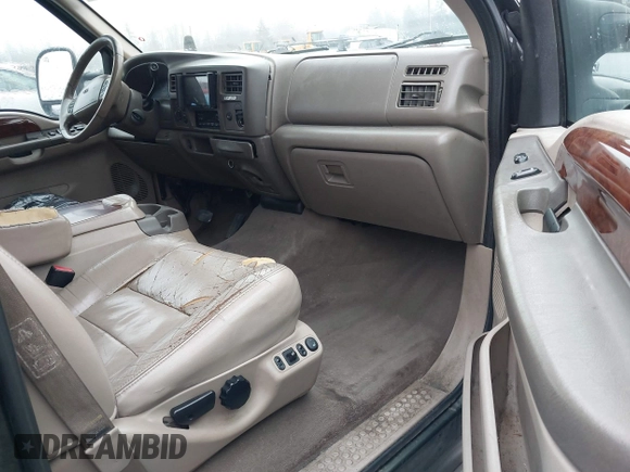 2002 Ford Excursion Limited с VIN 1FMNU43S02ED21911, выставлен на аукционе IAAI как лот 41318676 с пробегом 423 528 миль миль и . История ставок и продаж доступна на DreamBid. Изображение 5.