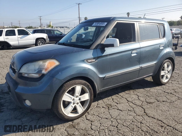 2010 Kia Soul + with VIN KNDJT2A28A7072404, listed as a Copart auction lot 54904955 with 262,964 mi miles and Salvage Title. Bid and sale history available at DreamBid. Image 1.