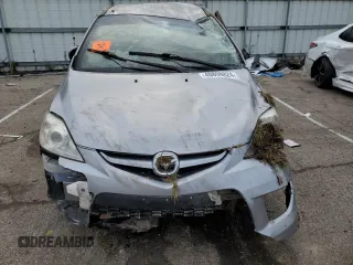 2010 Mazda 5 Sport with VIN JM1CR2W34A0387606, listed as a Copart auction lot 40808824 with Not Provided miles and Salvage Title. Bid and sale history available at DreamBid. Image 5.