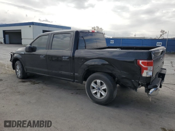 2018 Ford F-150 XL with VIN 1FTEW1C5XJKC65757, listed as a Copart auction lot 51296395 with 103,983 mi miles and Salvage Title. Bid and sale history available at carsss.com. Image 2.