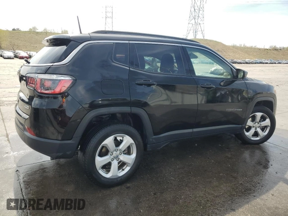 2018 Jeep Compass Altitude with VIN 3C4NJDBBXJT150565, listed as a Copart auction lot 54413725 with 68,790 mi miles and Salvage title. Bid and sale history available at DreamBid. Image 3.