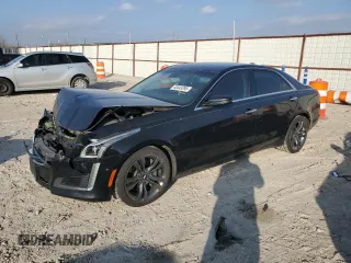 2016 Cadillac CTS V-Sport RWD with VIN 1G6AU5S8XG0134049, listed as a Copart auction lot 43443395 with 117,746 mi miles and Salvage Title. Bid and sale history available at DreamBid. Image 1.