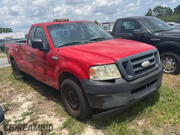 2007 Ford F-150 XL с VIN 1FTRF12W47KB40354, выставлен на аукционе Copart как лот 56391315 с пробегом 347 761 миль миль и Чистый • Clean title. История ставок и продаж доступна на DreamBid. Изображение 1.