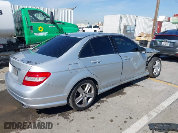 2010 Mercedes-Benz C-Class C 300 Sport with VIN WDDGF5EB8AR126050, listed as a IAAI auction lot 41969864 with 194,115 mi miles. Bid and sale history available at carsss.com. Image 4.