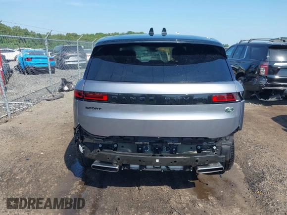 2023 Land Rover Range Rover Sport SE with VIN SAL1P9EU3PA133283, listed as a IAAI auction lot 42582640 with 13,074 mi miles and . Bid and sale history available at DreamBid. Image 16.
