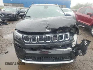 2023 Jeep Compass (RED) Edition z VIN 3C4NJDCNXPT501816, wystawiony jako Copart lot #55733075 z przebiegiem 25 039 mil mil oraz Szkoda całkowita • Salvage title. Historia ofert i sprzedaży dostępna na DreamBid. Obrazek 5.