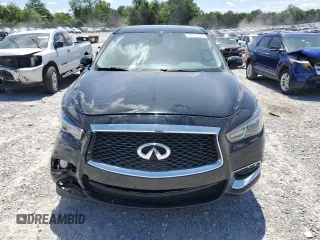 2019 Infiniti QX60 Luxe with VIN 5N1DL0MM7KC558754, listed as a Copart auction lot 58297695 with 83,375 mi miles and Salvage title. Bid and sale history available at DreamBid. Image 5.