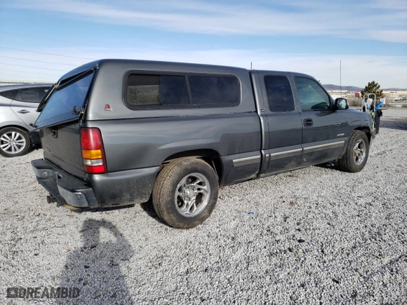 2001 Chevrolet Silverado 1500 LT with VIN 2GCEC19T511271707, listed as a Copart auction lot 44648365 with 164,769 mi miles and Salvage Title. Bid and sale history available at carsss.com. Image 3.