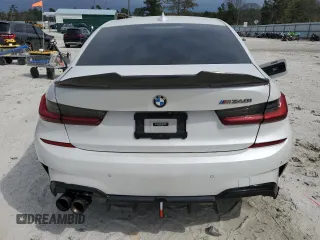 2022 BMW 3 Series M340i with VIN 3MW5U7J05N8C57442, listed as a Copart auction lot 47429075 with 50,798 mi miles and Salvage Title. Bid and sale history available at carsss.com. Image 6.