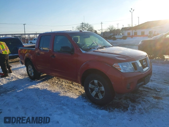 2013 Nissan Frontier SV with VIN 1N6AD0EV9DN733487, listed as a IAAI auction lot 41401856 with 185,528 mi miles and . Bid and sale history available at DreamBid. Image 1.