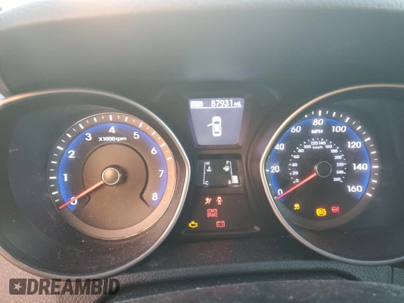 2016 Hyundai Elantra with VIN KMHD35LH9GU264470, listed as a Copart auction lot 83050964 with 87,931 mi miles and Salvage Title. Bid and sale history available at DreamBid. Image 9.