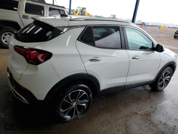 2021 Buick Encore GX Select with VIN KL4MMDSL7MB154164, listed as a Copart auction lot 54900905 with 67,238 mi miles and Clean title. Bid and sale history available at DreamBid. Image 3.