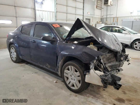 2014 Dodge Avenger SE with VIN 1C3CDZAB0EN220890, listed as a Copart auction lot 50615584 with 130,176 mi miles and Salvage Title. Bid and sale history available at carsss.com. Image 4.