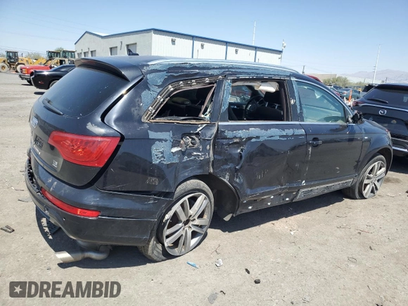 2011 Audi Q7 Prestige with VIN WA1WMAFE6BD008911, listed as a Copart auction lot 63856125 with Not provided miles and Salvage title. Bid and sale history available at DreamBid. Image 3.