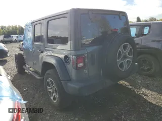 2022 Jeep Wrangler Unlimited High Tide with VIN 1C4HJXDGXNW142263, listed as a Copart auction lot 72552824 with 43,321 mi miles and Salvage Title. Bid and sale history available at DreamBid. Image 2.