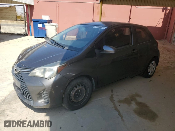 2015 Toyota Yaris L with VIN VNKJTUD34FA022603, listed as a Copart auction lot 55862625 with 161,143 mi miles and Clean title. Bid and sale history available at DreamBid. Image 1.