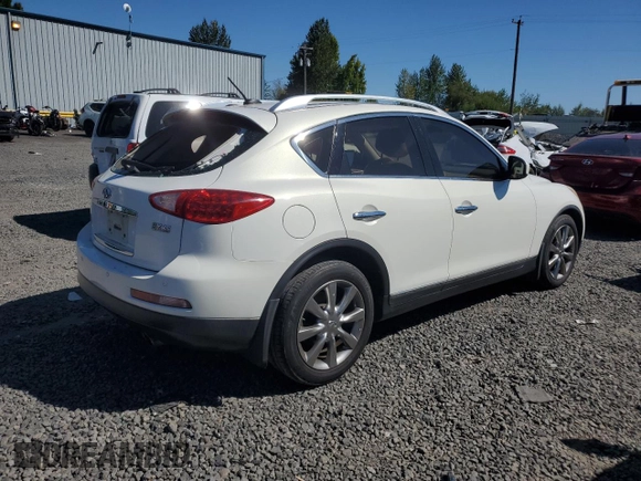 2008 Infiniti EX Journey with VIN JNKAJ09F08M355021, listed as a Copart auction lot 69666424 with 166,788 mi miles and Salvage Title. Bid and sale history available at carsss.com. Image 3.