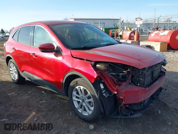 2020 Ford Escape SE with VIN 1FMCU0G64LUA49724, listed as a IAAI auction lot 41756949 with 110,035 mi miles. Bid and sale history available at carsss.com. Image 1.